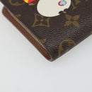 LOUIS VUITTON Monogram Panda Porte Monnaie Zip Long Wallet M61729 LV Auth 188739-16
