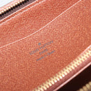 LOUIS VUITTON Monogram Panda Porte Monnaie Zip Long Wallet M61729 LV Auth 188739-17