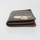 LOUIS VUITTON Monogram Panda Porte Monnaie Zip Long Wallet M61729 LV Auth 188739-3