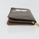 LOUIS VUITTON Monogram Panda Porte Monnaie Zip Long Wallet M61729 LV Auth 188739-4
