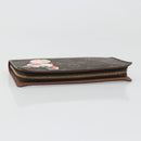 LOUIS VUITTON Monogram Panda Porte Monnaie Zip Long Wallet M61729 LV Auth 188739-5