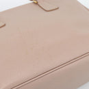PRADA Galleria Hand Bag Safiano Leather 2way Pink Gold Auth 188752V-9