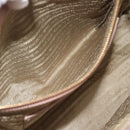 PRADA Galleria Hand Bag Safiano Leather 2way Pink Gold Auth 188752V-26