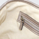 GUCCI GG Canvas Guccissima Miss GG Bag Leather Pink Silver 232957 Auth 188757V-19