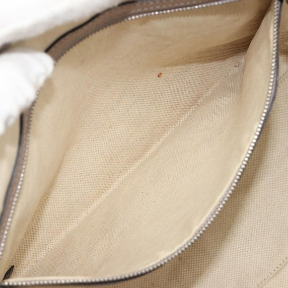 GUCCI GG Canvas Guccissima Miss GG Bag Leather Pink Silver 232957 Auth 188757V