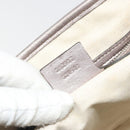 GUCCI GG Canvas Guccissima Miss GG Bag Leather Pink Silver 232957 Auth 188757V-21