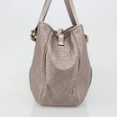 GUCCI GG Canvas Guccissima Miss GG Bag Leather Pink Silver 232957 Auth 188757V-5
