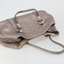GUCCI GG Canvas Guccissima Miss GG Bag Leather Pink Silver 232957 Auth 188757V-6
