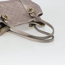 GUCCI GG Canvas Guccissima Miss GG Bag Leather Pink Silver 232957 Auth 188757V-7