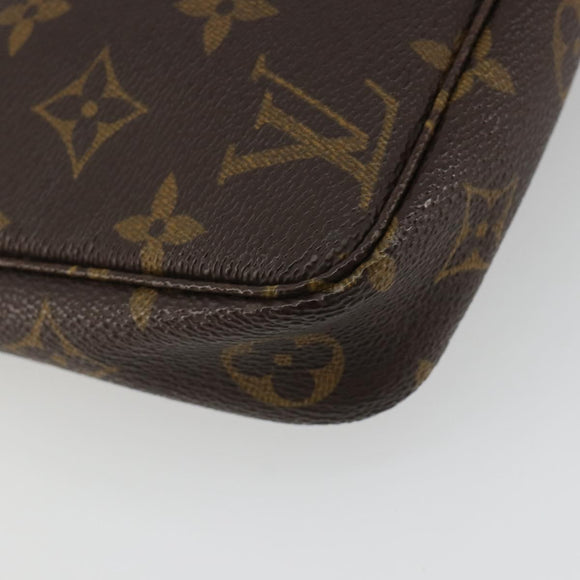 LOUIS VUITTON Monogram Pochette Accessoires Pouch M51980 LV Auth 188761