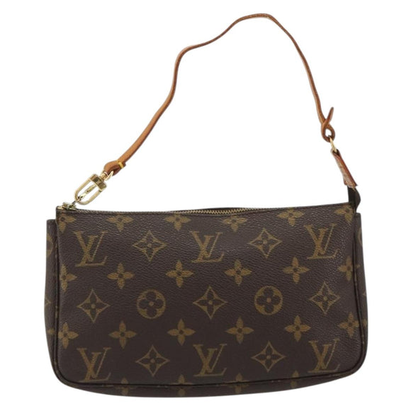 LOUIS VUITTON Monogram Pochette Accessoires Pouch M51980 LV Auth 188761