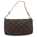 LOUIS VUITTON Monogram Pochette Accessoires Pouch M51980 LV Auth 188761-2