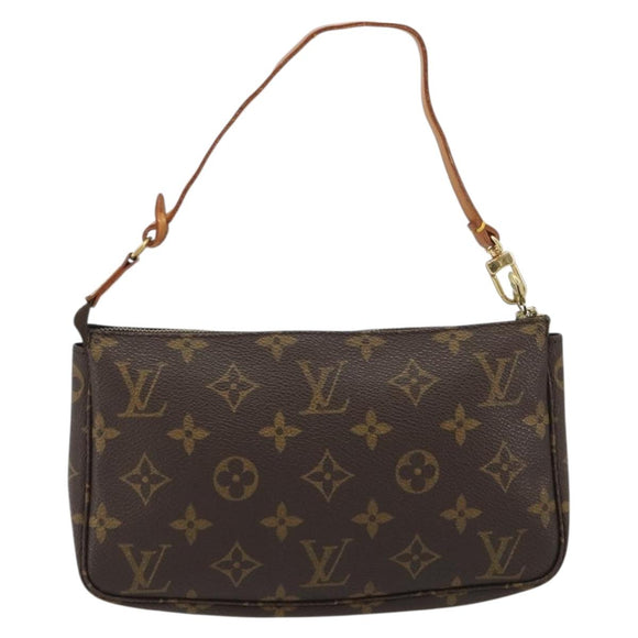 LOUIS VUITTON Monogram Pochette Accessoires Pouch M51980 LV Auth 188761