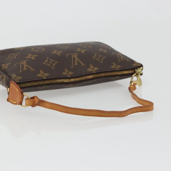 LOUIS VUITTON Monogram Pochette Accessoires Pouch M51980 LV Auth 188761