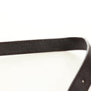 FENDI Zucca Canvas Mamma Baguette Shoulder Bag Black Brown Auth 188763SAM-14