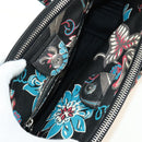 PRADA Hand Bag Safiano Leather 2way Multicolor Silver Auth 188781M-23
