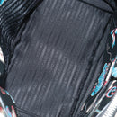 PRADA Hand Bag Safiano Leather 2way Multicolor Silver Auth 188781M-25