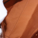 LOUIS VUITTON Monogram Vernis Reade PM Hand Bag Bronze M91146 LV Auth 188785-11