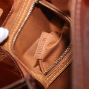 LOUIS VUITTON Monogram Vernis Reade PM Hand Bag Bronze M91146 LV Auth 188785-12