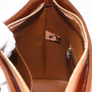 LOUIS VUITTON Monogram Vernis Houston Hand Bag Bronze M91122 LV Auth 188786A-20