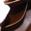 LOUIS VUITTON Monogram Vernis Houston Hand Bag Bronze M91122 LV Auth 188786A-22