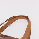 LOUIS VUITTON Monogram Vernis Houston Hand Bag Bronze M91122 LV Auth 188786A-14
