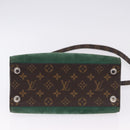 LOUIS VUITTON Monogram Leopard City Steamer MM Bag M52126 LV Auth 188793SM-12