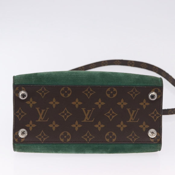 LOUIS VUITTON Monogram Leopard City Steamer MM Bag M52126 LV Auth 188793SM
