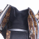 LOUIS VUITTON Monogram Leopard City Steamer MM Bag M52126 LV Auth 188793SM-21