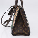 LOUIS VUITTON Monogram Leopard City Steamer MM Bag M52126 LV Auth 188793SM-4