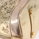 LOUIS VUITTON Monogram Miroir Alma MM Hand Bag Gold Dore M93624 LV Auth 188794A-15