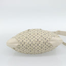 LOUIS VUITTON Mini Lin Croisette Marina PM Bag Blue Beige M95494 Auth 188795V-5