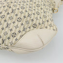 LOUIS VUITTON Mini Lin Croisette Marina PM Bag Blue Beige M95494 Auth 188795V-18