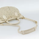 LOUIS VUITTON Mini Lin Croisette Marina PM Bag Blue Beige M95494 Auth 188795V-8