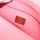 CHANEL Matelasse Chain Shoulder Bag Lamb Skin Pink Gold CC Auth 188796SM-12
