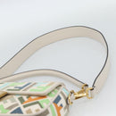 FENDI Zucca Canvas Mamma Baguette Bag 2way Multicolor Gold Auth 188798SM-10