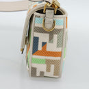 FENDI Zucca Canvas Mamma Baguette Bag 2way Multicolor Gold Auth 188798SM-5