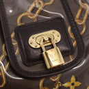 LOUIS VUITTON Monogram Charm Musette Shoulder Bag Brown M95159 LV Auth 188803V-17