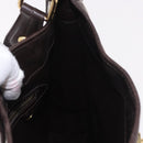 LOUIS VUITTON Monogram Charm Musette Shoulder Bag Brown M95159 LV Auth 188803V-19