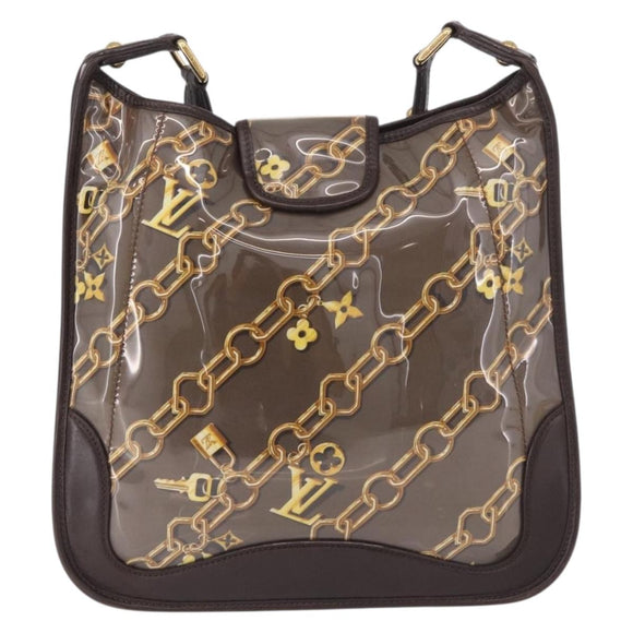 LOUIS VUITTON Monogram Charm Musette Shoulder Bag Brown M95159 LV Auth 188803V