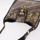 LOUIS VUITTON Monogram Charm Musette Shoulder Bag Brown M95159 LV Auth 188803V-6
