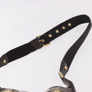 LOUIS VUITTON Monogram Charm Musette Shoulder Bag Brown M95159 LV Auth 188803V-8