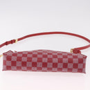 LOUIS VUITTON Damier Color Module Clutch Bag Carmine N41306 LV Auth 188805-7