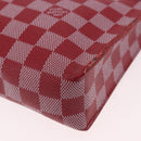 LOUIS VUITTON Damier Color Module Clutch Bag Carmine N41306 LV Auth 188805-16