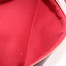 LOUIS VUITTON Damier Color Module Clutch Bag Carmine N41306 LV Auth 188805-25