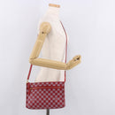 LOUIS VUITTON Damier Color Module Clutch Bag Carmine N41306 LV Auth 188805-26
