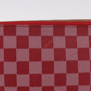 LOUIS VUITTON Damier Color Module Clutch Bag Carmine N41306 LV Auth 188805-3