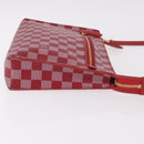 LOUIS VUITTON Damier Color Module Clutch Bag Carmine N41306 LV Auth 188805-4