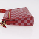 LOUIS VUITTON Damier Color Module Clutch Bag Carmine N41306 LV Auth 188805-5