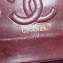 CHANEL Matelasse Chain Shoulder Bag Leather Black Gold CC Auth 188806-23